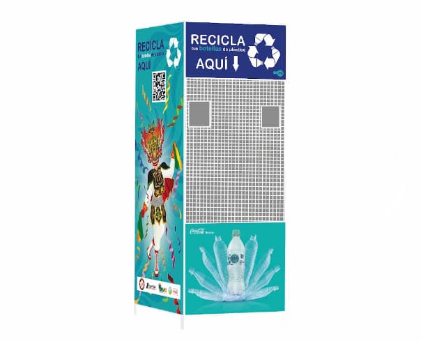 Contenedor de reciclaje
